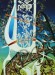 Svadba morskej riasy s oravskou čipkou, 2001, akryl-kartón 26x19.5 cm