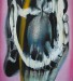 Ťarchavá smrť, 2001, akryl-sololit 29x26 cm